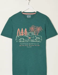 FatFace Surf Club T-Shirt|Men T-Shirts