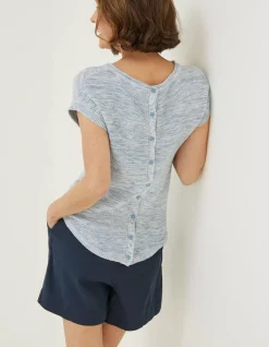 FatFace Faye Button Back Top|Women Knitwear