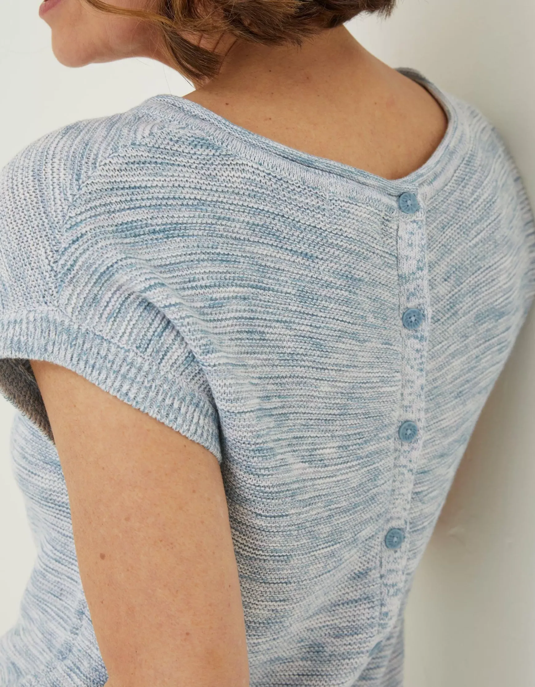 FatFace Faye Button Back Top|Women Knitwear