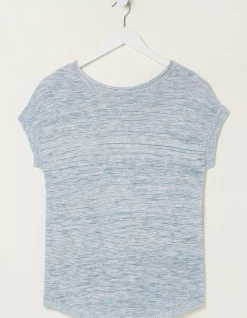 FatFace Faye Button Back Top|Women Knitwear