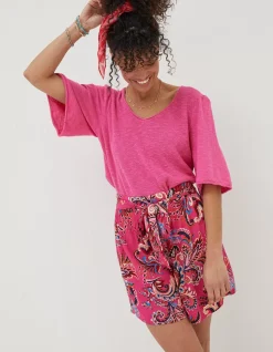 FatFace Faye Festival Floral Shorts|Women Shorts