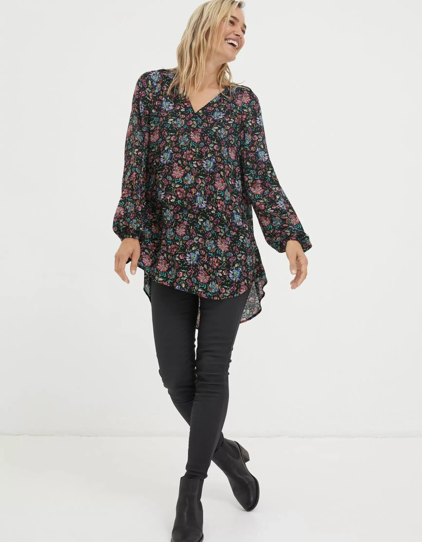 FatFace Faye Floral Tunic|Women View All