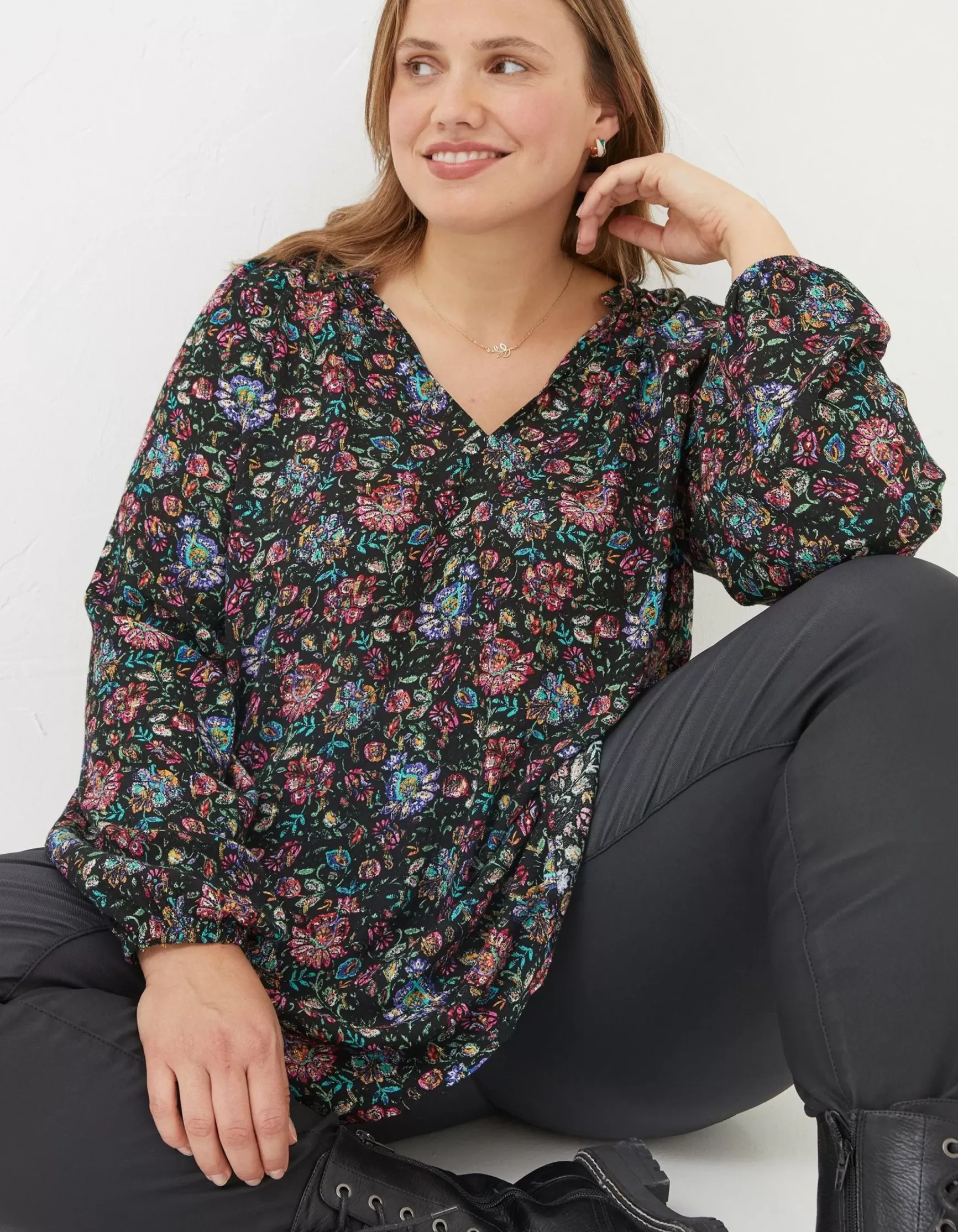 FatFace Faye Floral Tunic|Women View All