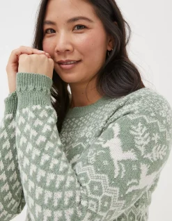 FatFace Felicity Fox Fairisle Jumper|Women View All