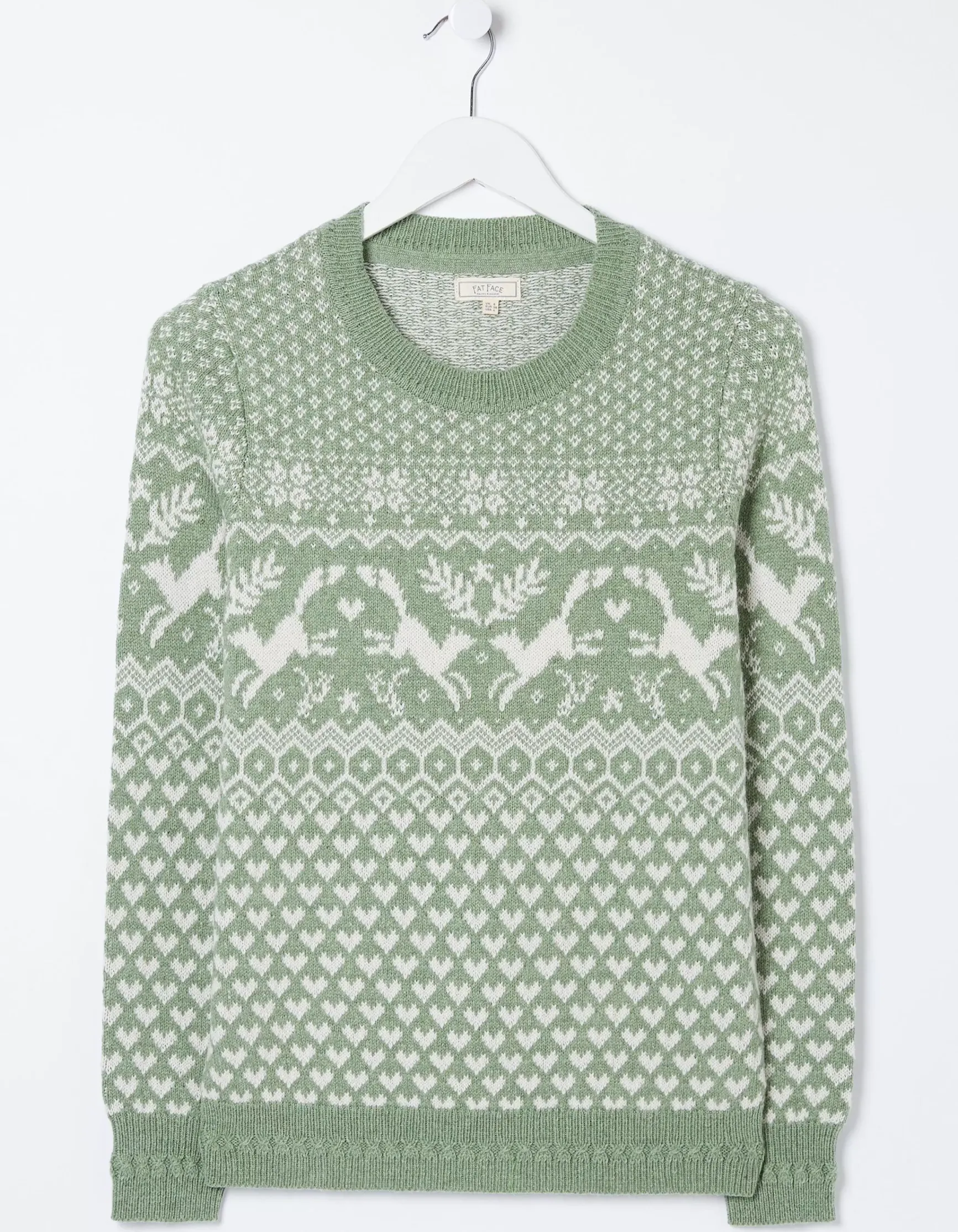 FatFace Felicity Fox Fairisle Jumper|Women View All