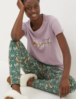 FatFace Felicity Fox Tee|Women Nightwear & Loungewear
