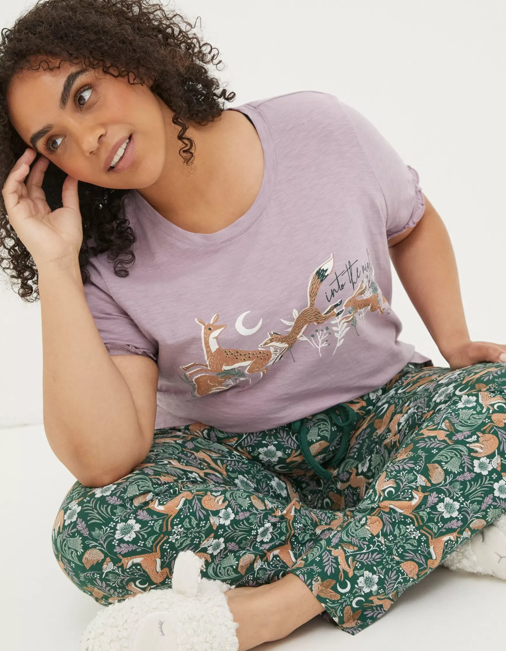 FatFace Felicity Fox Tee|Women Nightwear & Loungewear