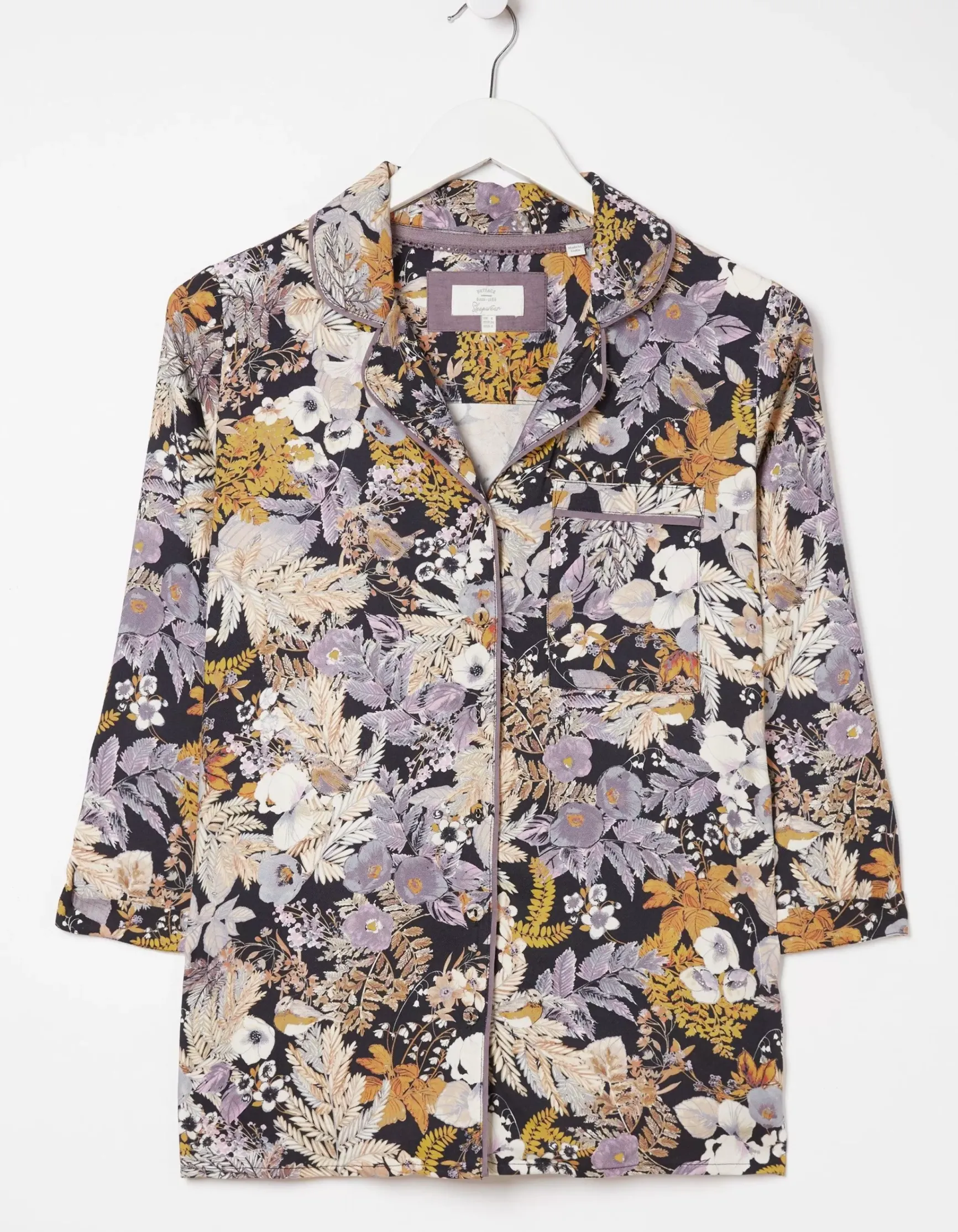FatFace Fern Floral Short Pyjama Set|Women Nightwear & Loungewear