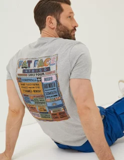 FatFace Festival Graphic T-Shirt|Men T-Shirts