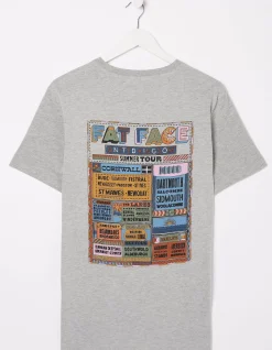 FatFace Festival Graphic T-Shirt|Men T-Shirts
