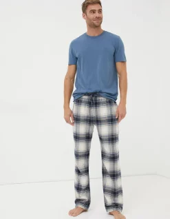 FatFace Fife Checked Pyjama Bottoms|Men View All