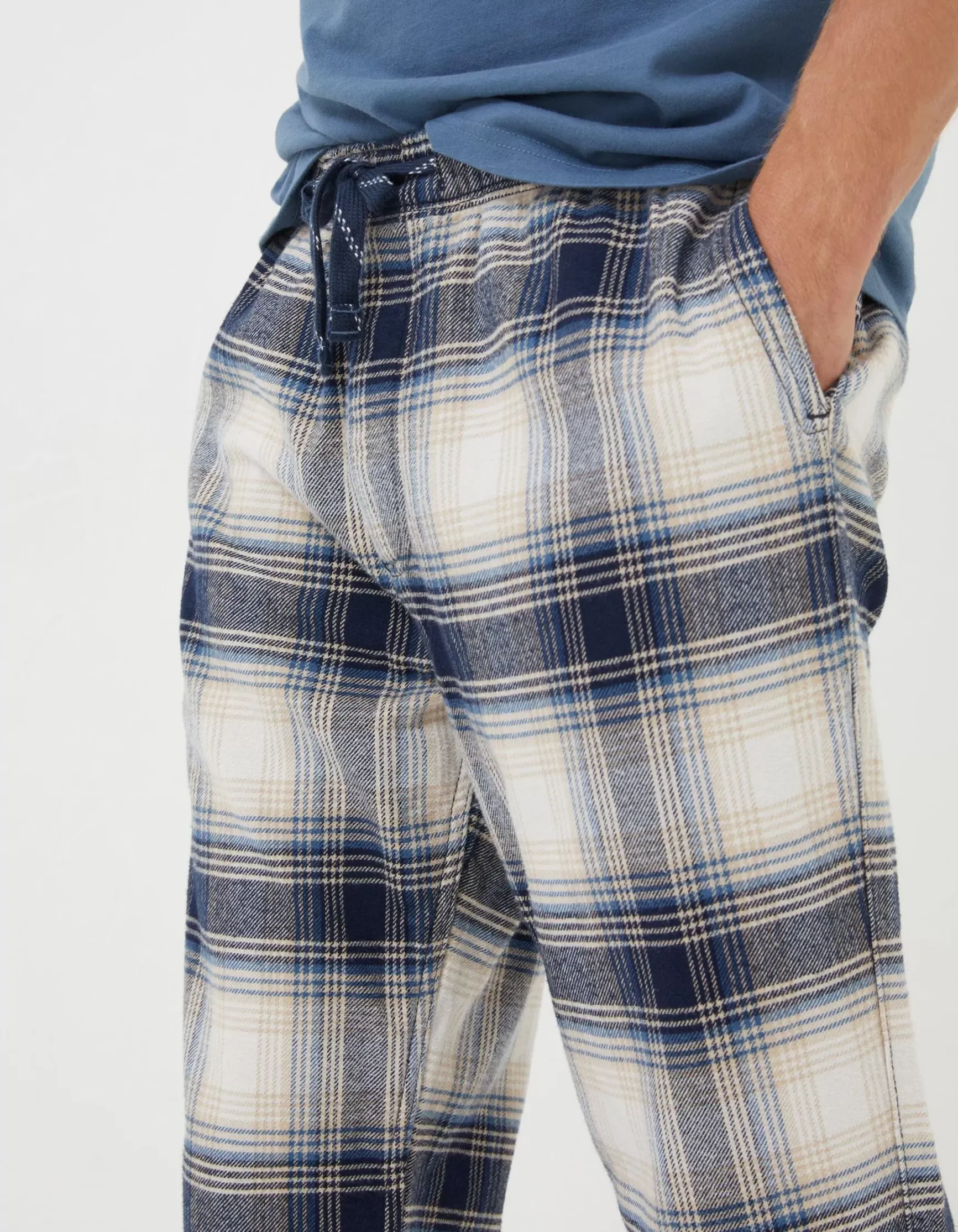FatFace Fife Checked Pyjama Bottoms|Men View All