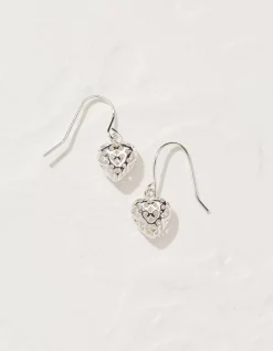 FatFace Filagree Heart Earrings|Women View All
