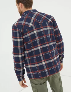 FatFace Fjord Check Overshirt|Men View All