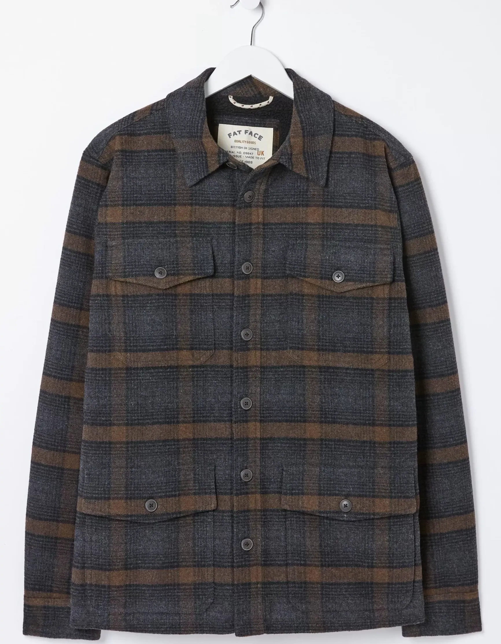 FatFace Fjord Ombre Overshirt|Men View All