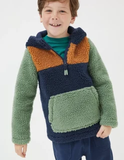 FatFace Fleece Block Hoodie|Boys View All