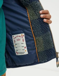 FatFace Fleece Check Jacket|Boys View All
