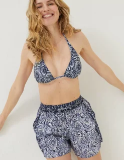 FatFace Flippy Watercolour Batik Shorts|Women Shorts