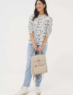FatFace Flora Broderie Ditsy Blouse|Women View All