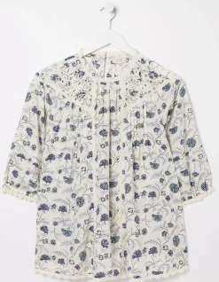 FatFace Flora Broderie Ditsy Blouse|Women View All