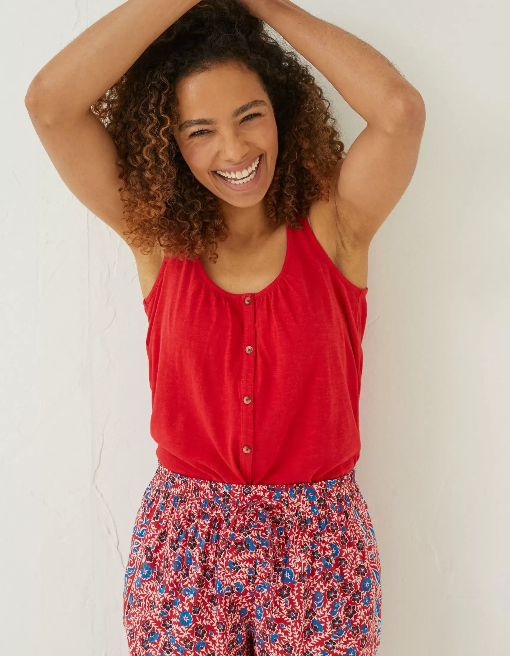 FatFace Flora Vest|Women Tops & T-Shirts