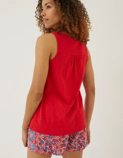 FatFace Flora Vest|Women Tops & T-Shirts