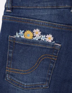 FatFace Floral Embroidered Denim Shorts|Girls View All