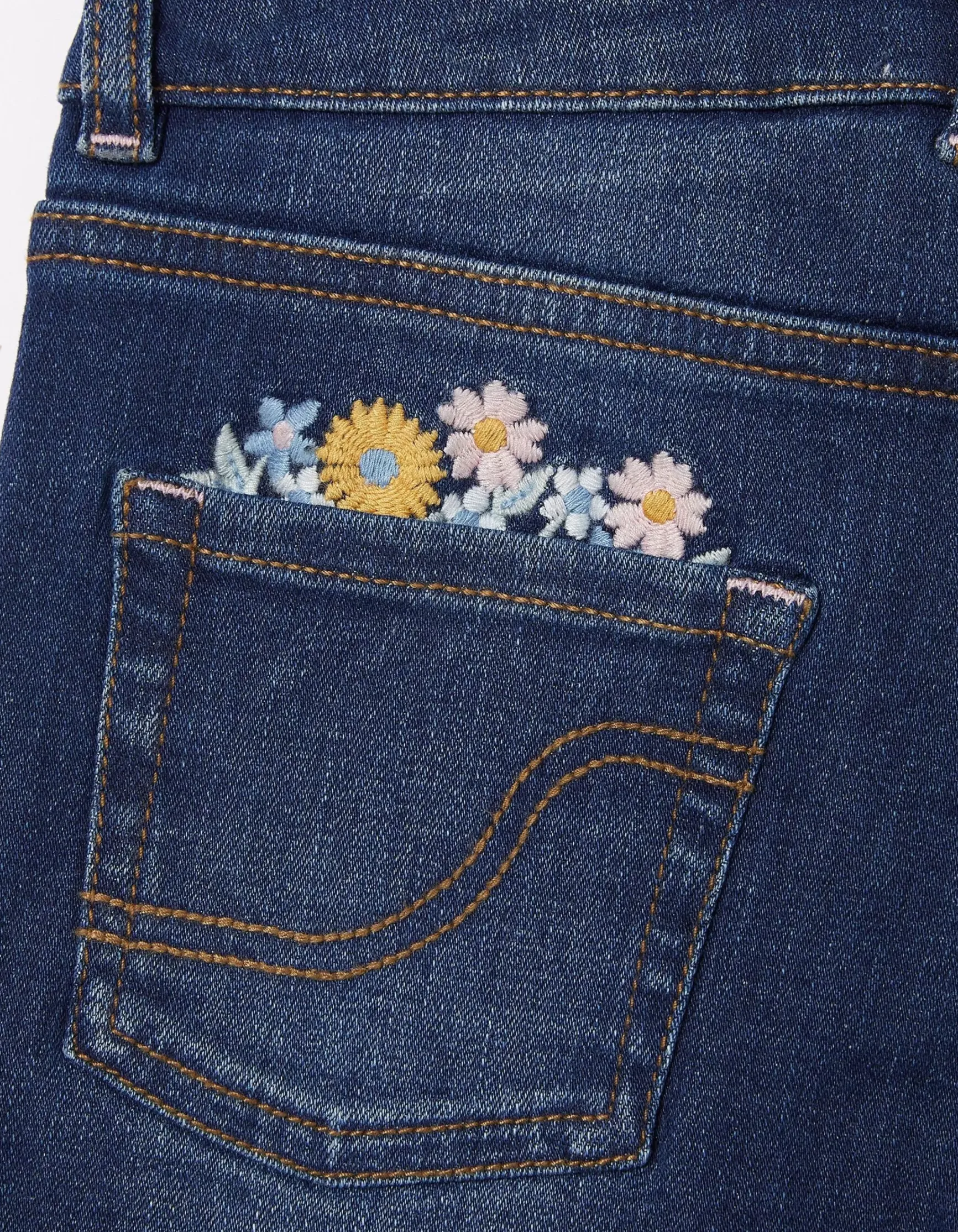 FatFace Floral Embroidered Denim Shorts|Girls View All