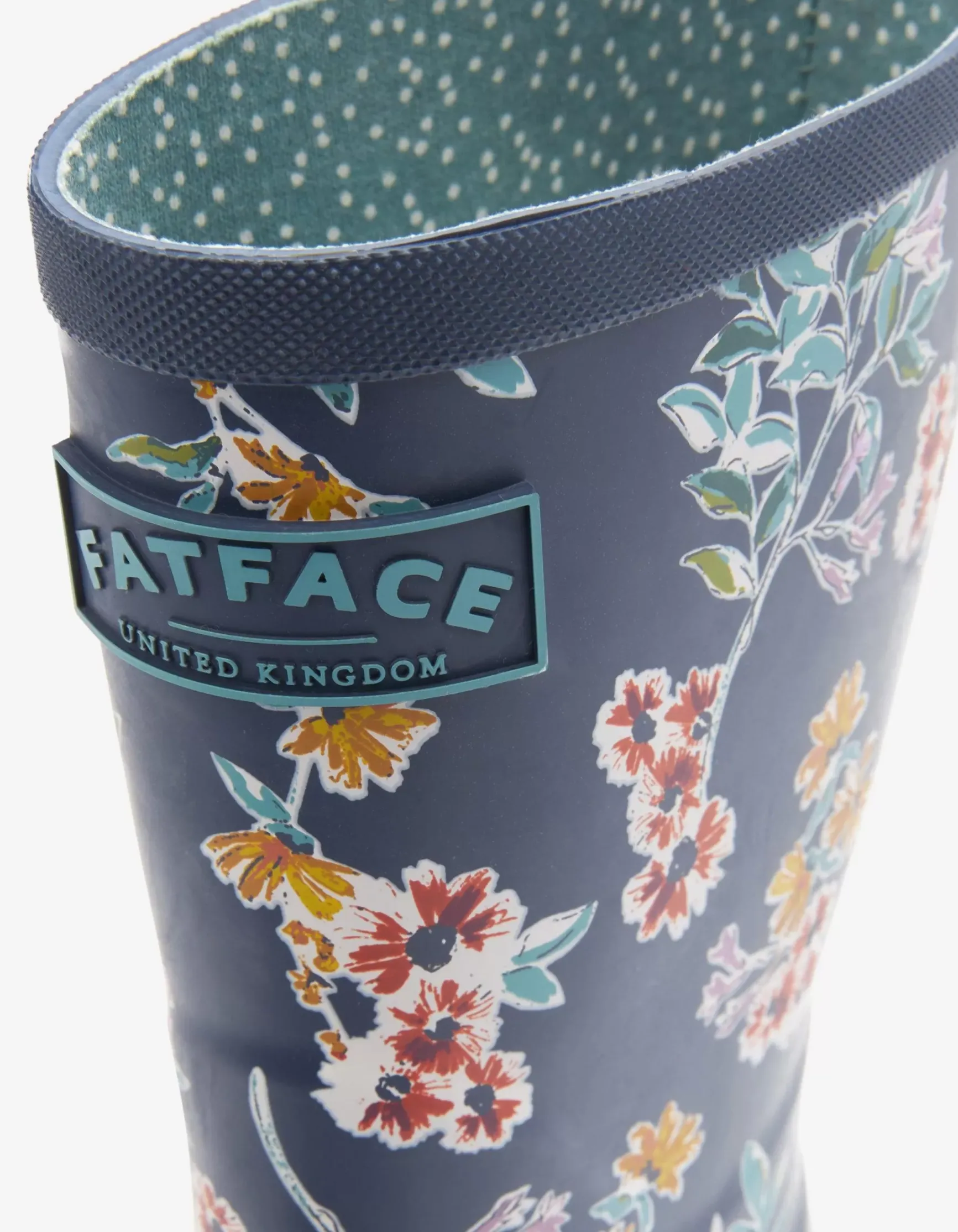 FatFace Floral Print Mid Wellies|Women View All