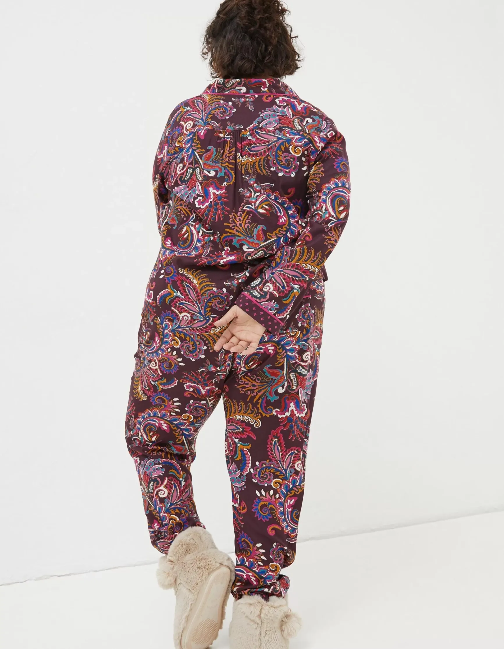 FatFace Floral Print Pyjamas Gift Box Set|Women View All