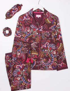 FatFace Floral Print Pyjamas Gift Box Set|Women View All