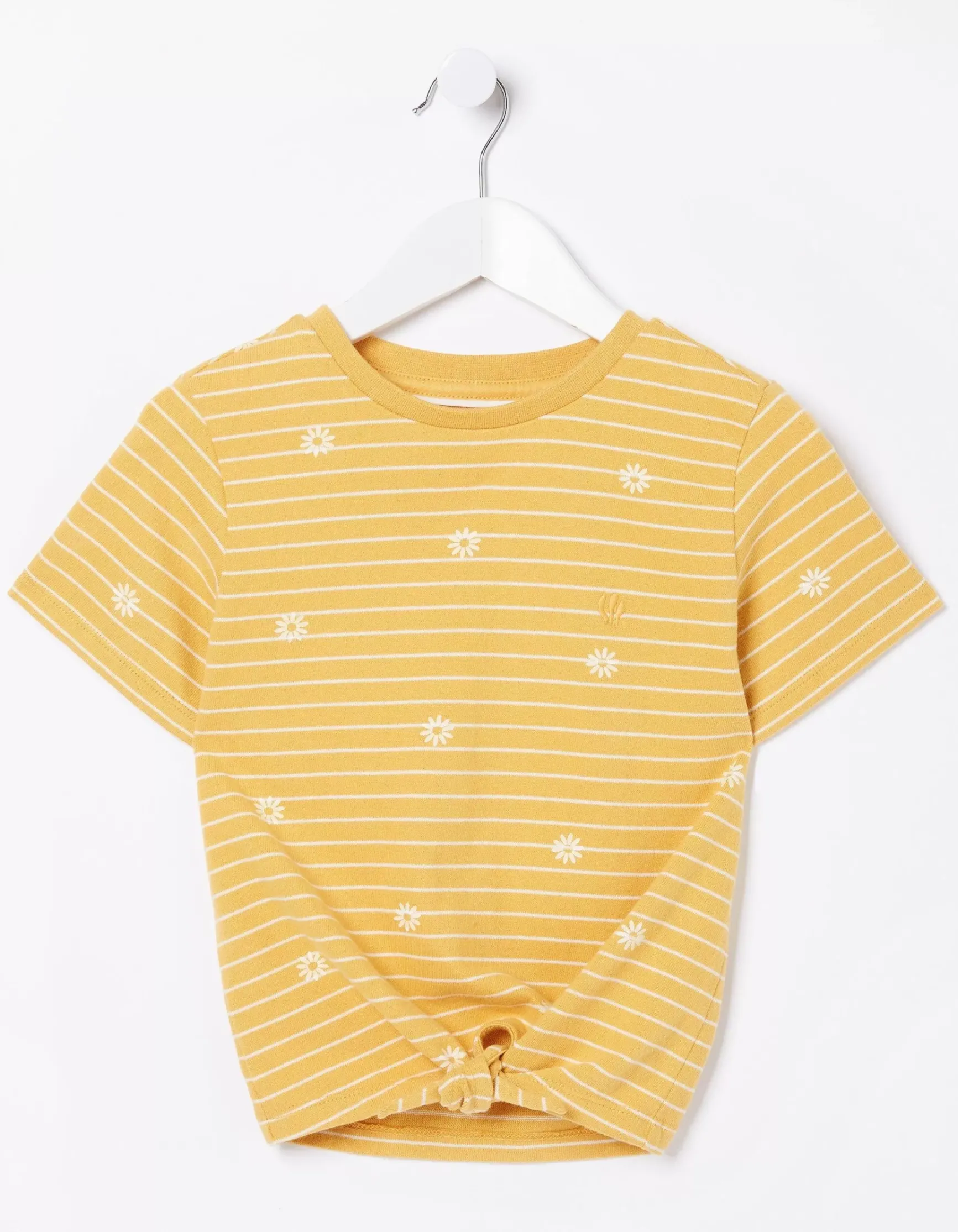FatFace Floral Stripe Jersey T-Shirt|Girls View All