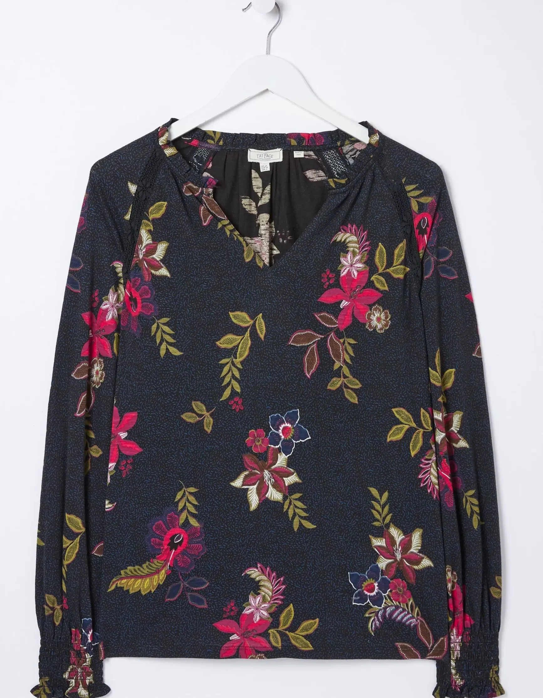 FatFace Florence Dotted Floral Top|Women View All
