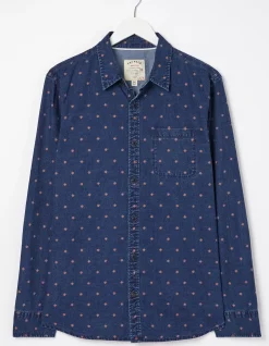 FatFace Flower Geo Print Shirt|Men Shirts