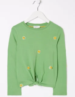 FatFace Flower Knot T-Shirt|Girls View All