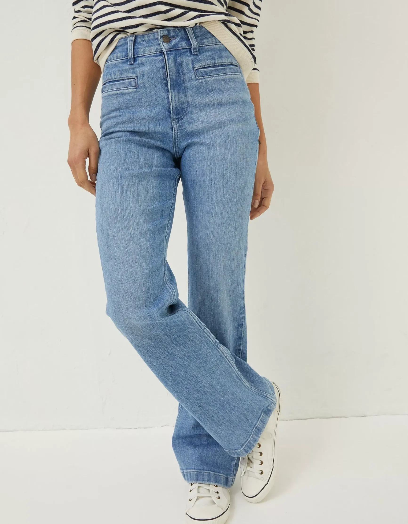FatFace Fly Flare Comfort Stretch Jeans|Women Jeans & Dungarees