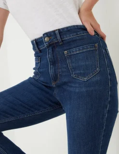 FatFace Fly Flare Comfort Stretch Jeans|Women Jeans & Dungarees