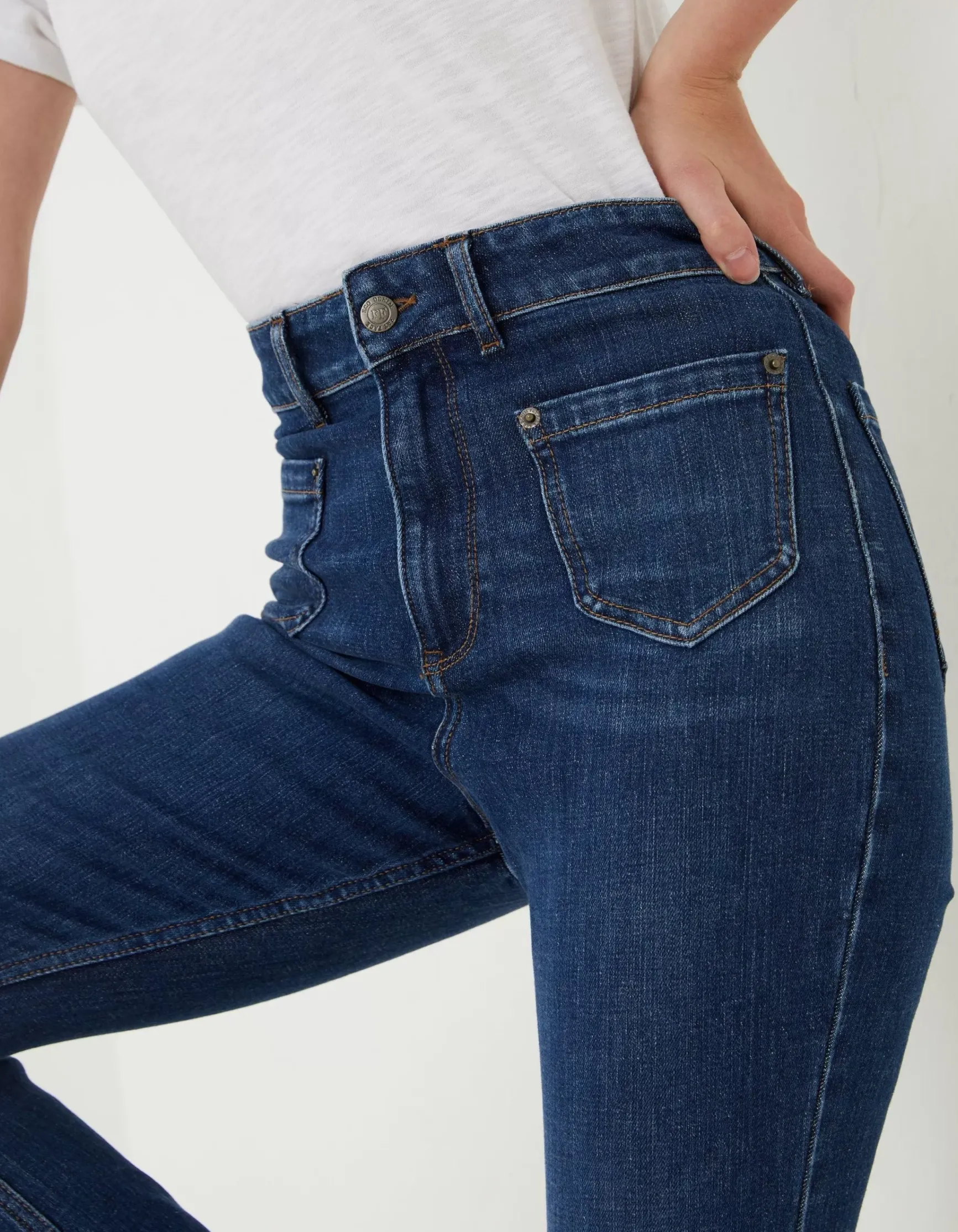 FatFace Fly Flare Comfort Stretch Jeans|Women Jeans & Dungarees