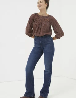 FatFace Fly Flare Jeans|Women Jeans & Dungarees