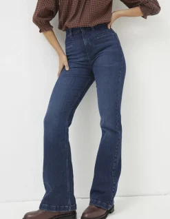 FatFace Fly Flare Jeans|Women Jeans & Dungarees