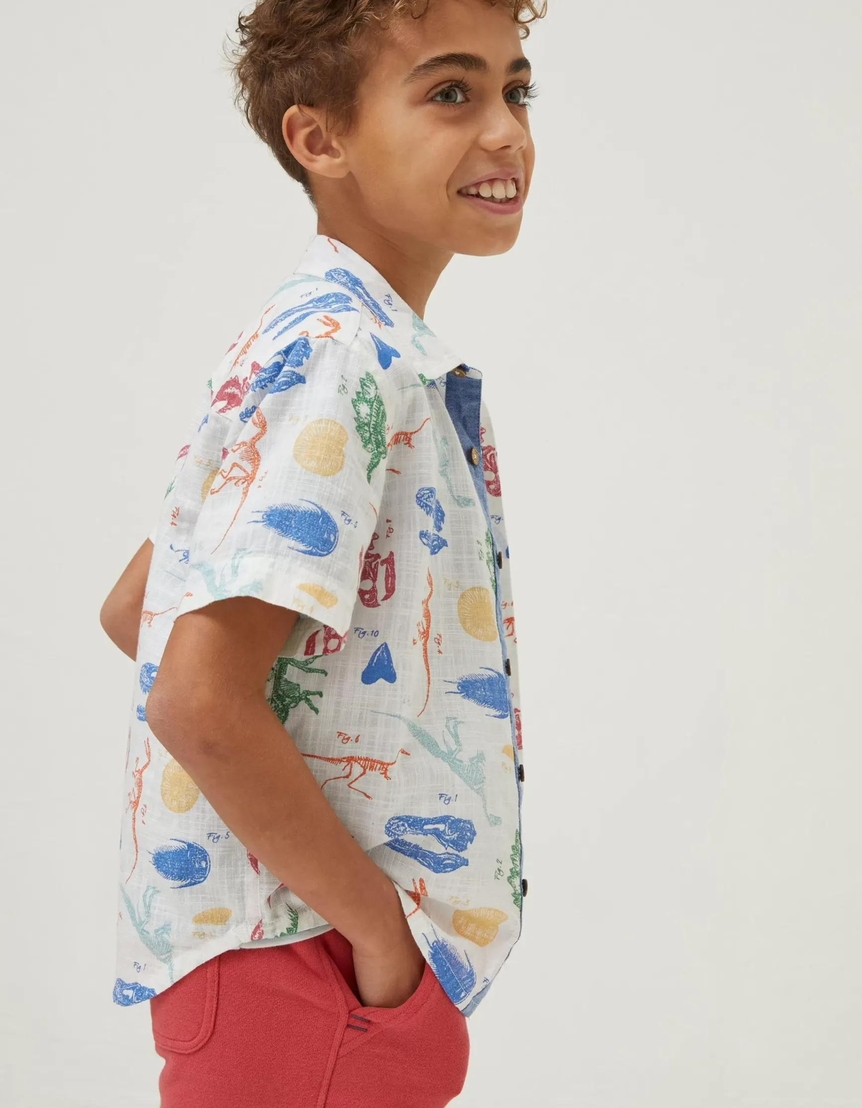 FatFace Fossil Printed Shirt|Boys View All