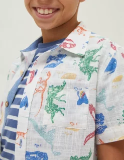 FatFace Fossil Printed Shirt|Boys View All