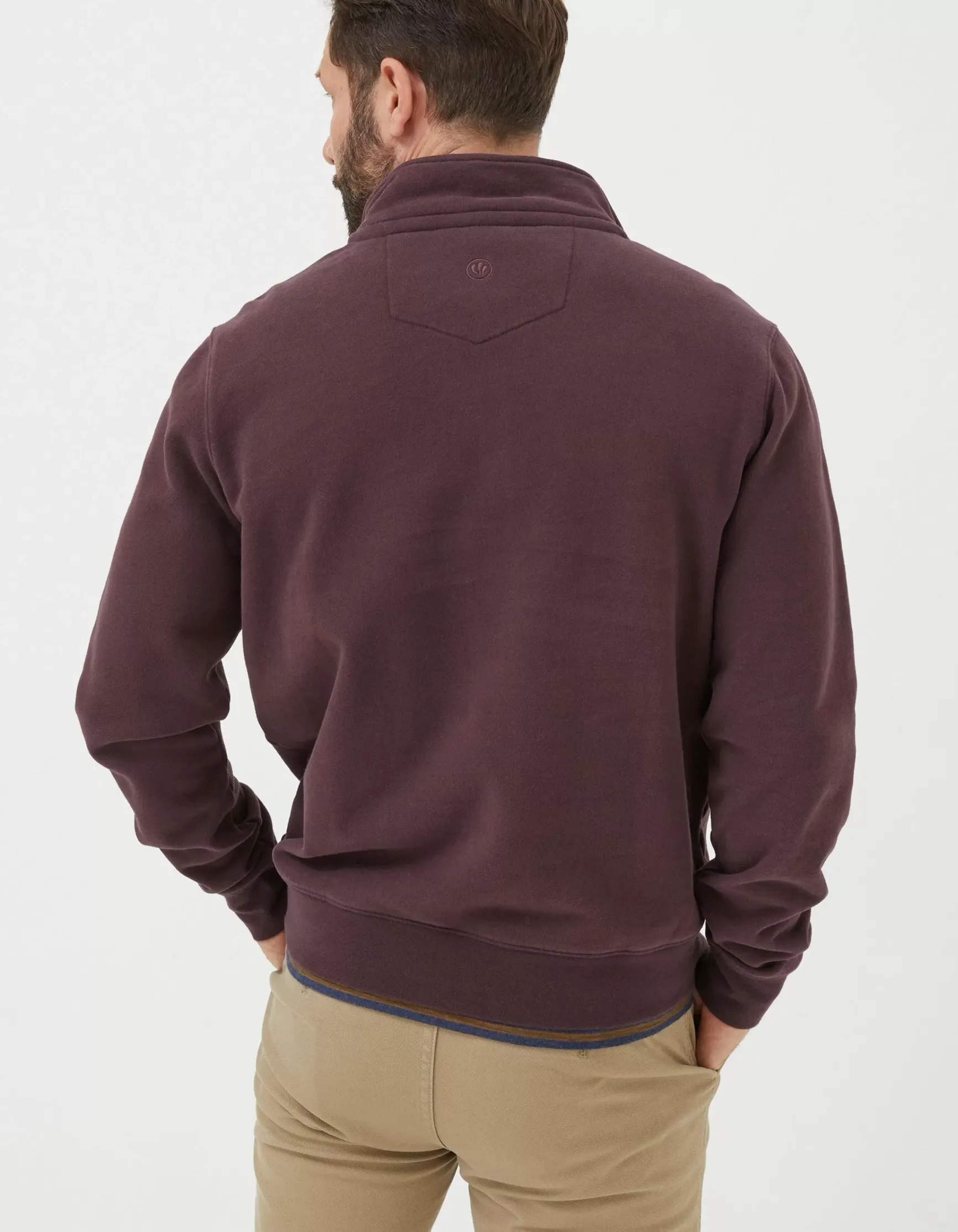 FatFace Fowey Half Neck Sweatshirt|Men Sweatshirts & Hoodies