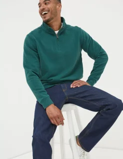 FatFace Fowey Half Neck Sweatshirt|Men Sweatshirts & Hoodies