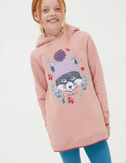 FatFace Fox Longline Sweat Hoodie|Girls View All