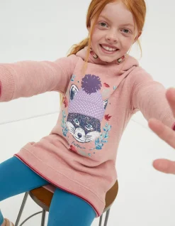 FatFace Fox Longline Sweat Hoodie|Girls View All