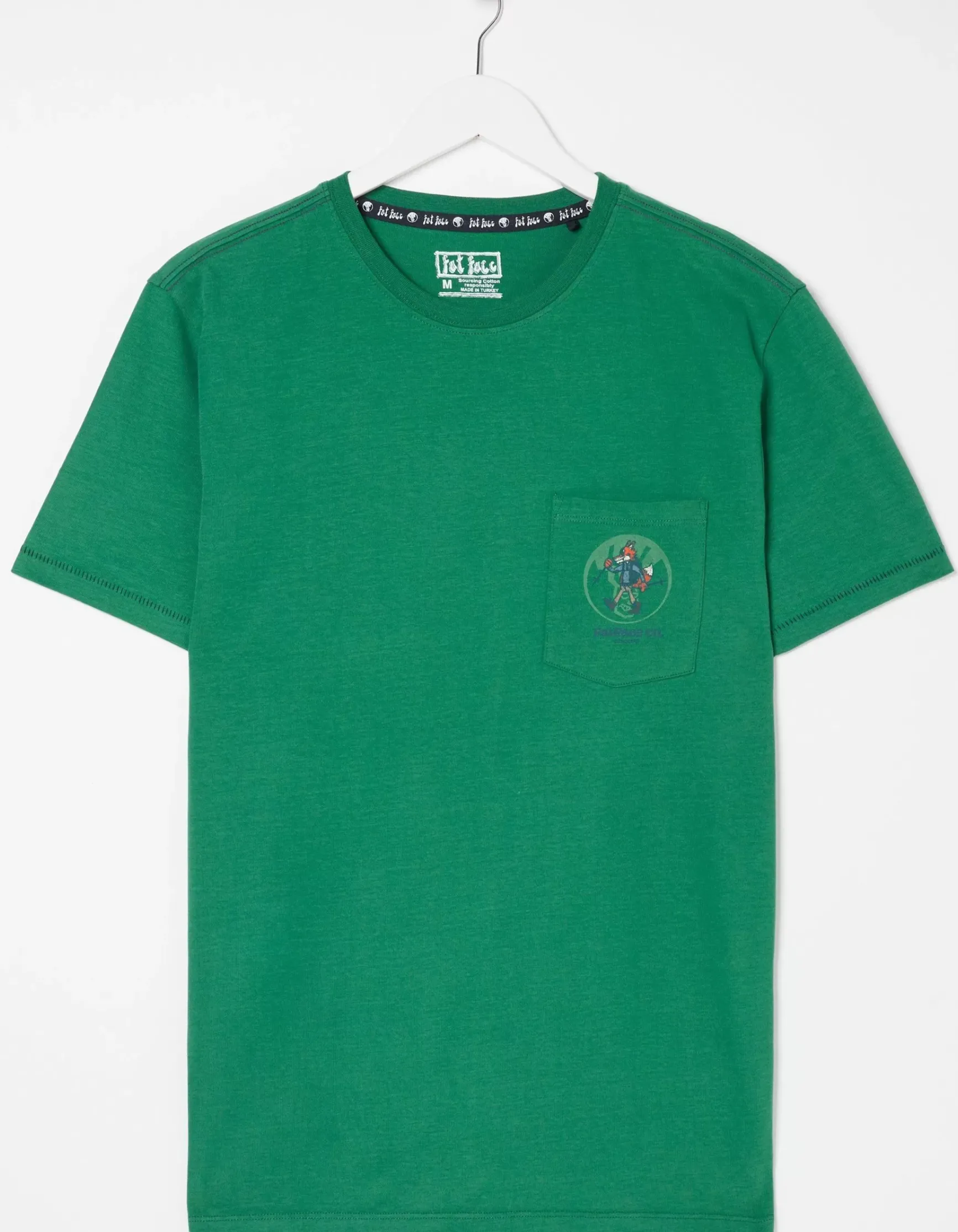 FatFace Foxy Walking Club T-Shirt|Men T-Shirts