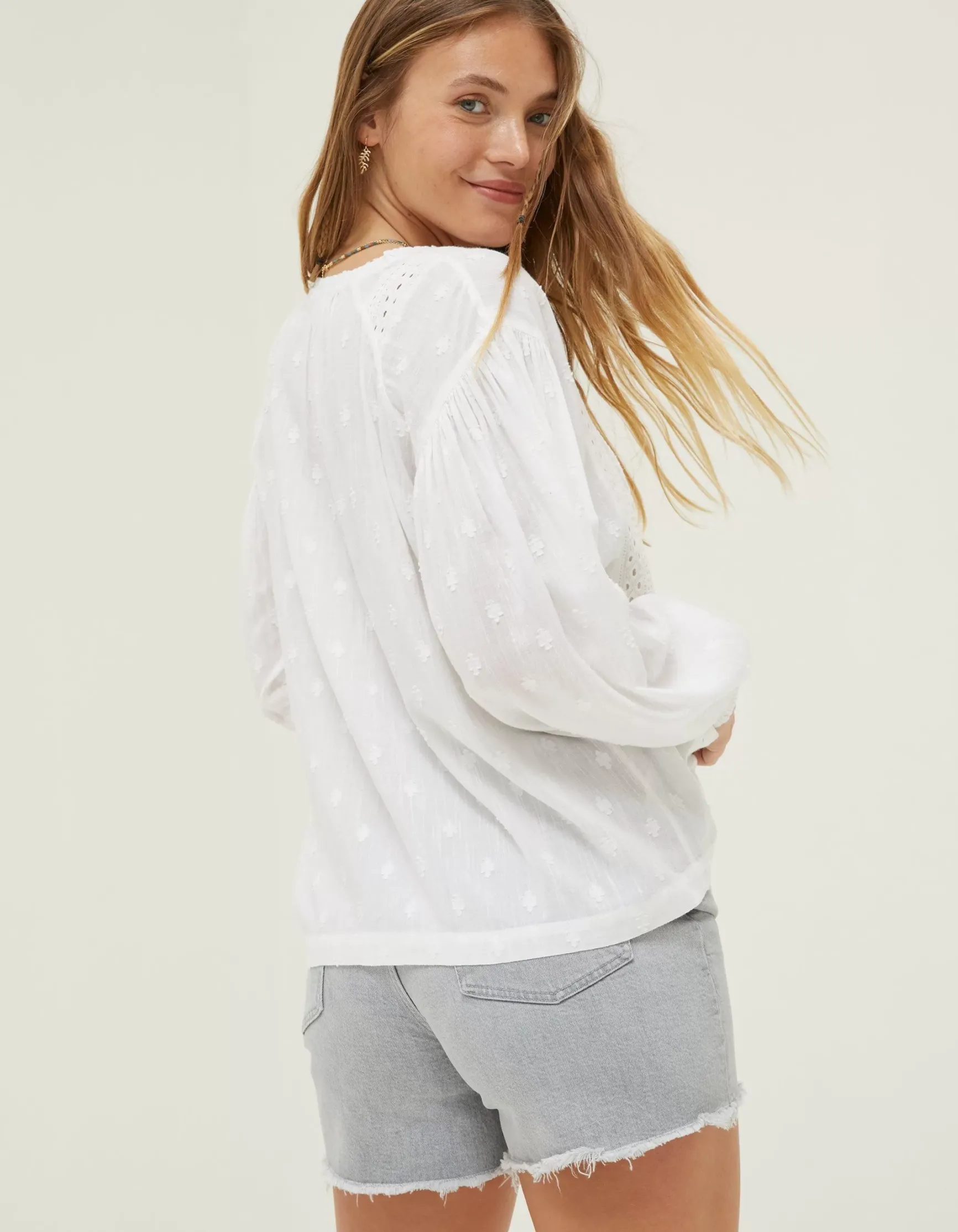FatFace Freya Lace Blouse|Women Shirts & Blouses