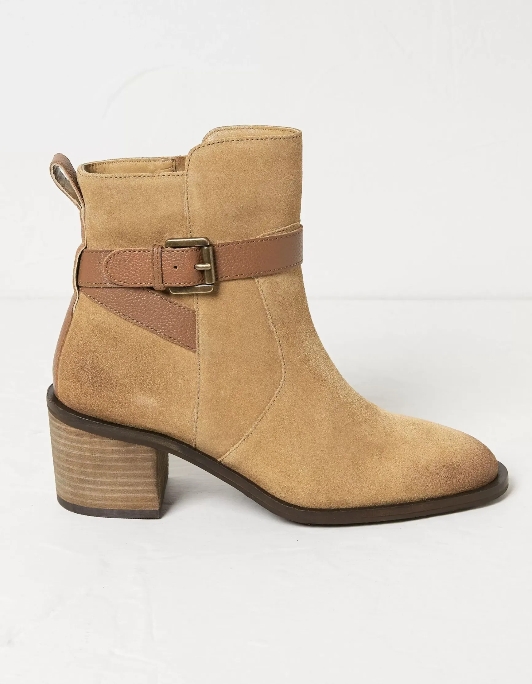 FatFace Freya Suede Block Heel Ankle Boot|Women View All