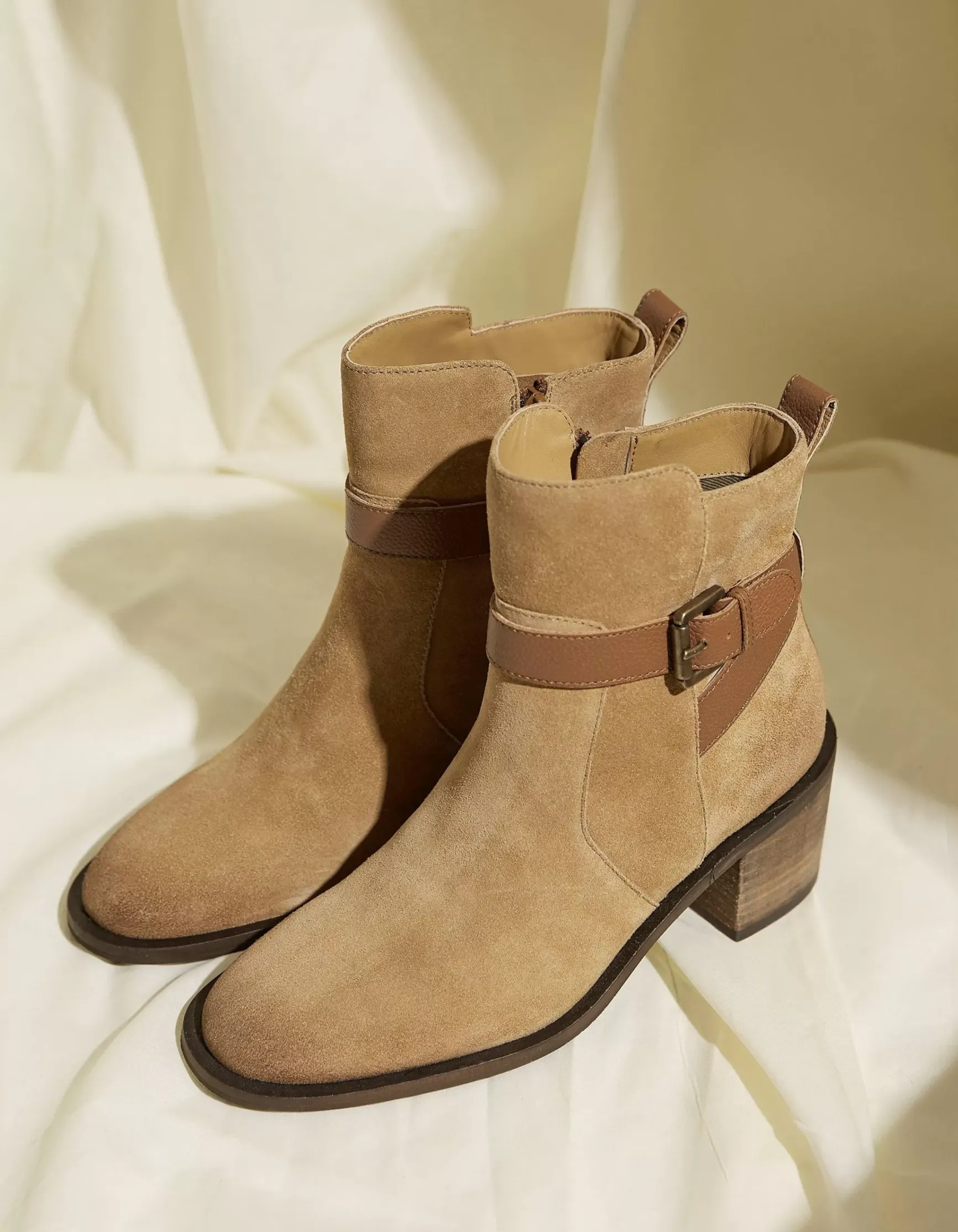 FatFace Freya Suede Block Heel Ankle Boot|Women View All